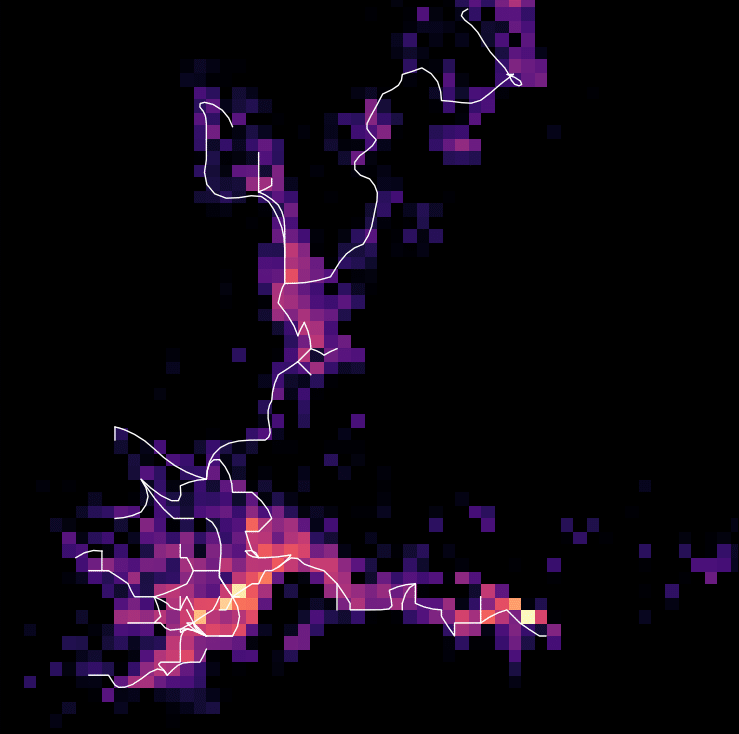 An intricate dance of turbulence and gravity