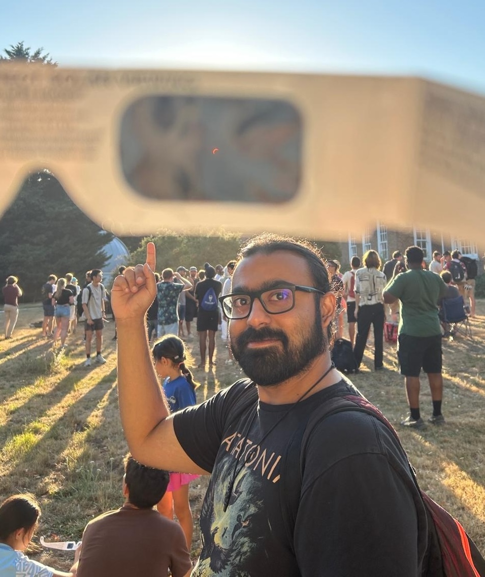 Partial solar eclipse at Cambridge, UK (August 2026). Image credit: Claudia Jano.